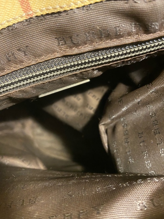 Plaid Backpack Burberry never seen rare